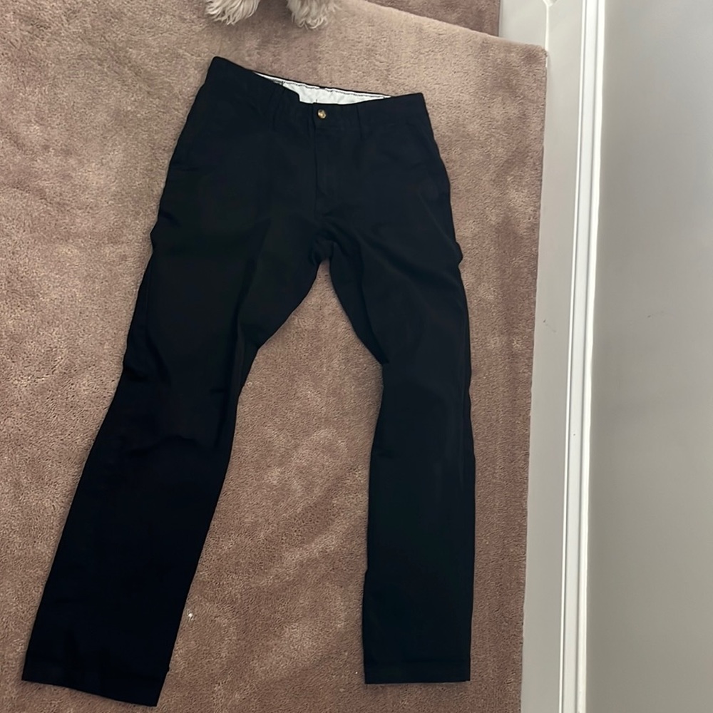 volcom pants all black